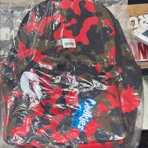 Cookies Camo Backpack - Red and Black